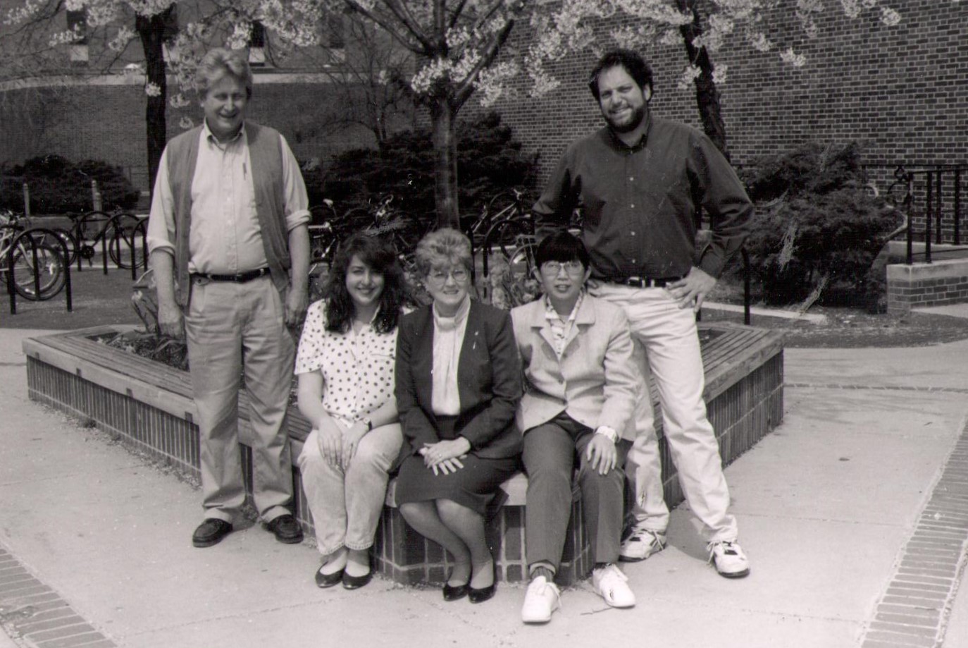 Bob Ellsworth,  Zoa Conner, Betty Alexander, Me-Li Chen, Jordan Goodman.