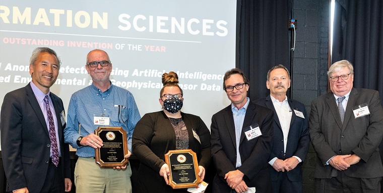 Dean Chang, Dan Lathrop, Heidi Myers, Mark Sullivan, Ken Porter and Greg Ball. Photo by Sage Levy.