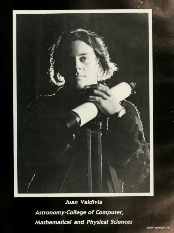 Valdivia as a UMD student.