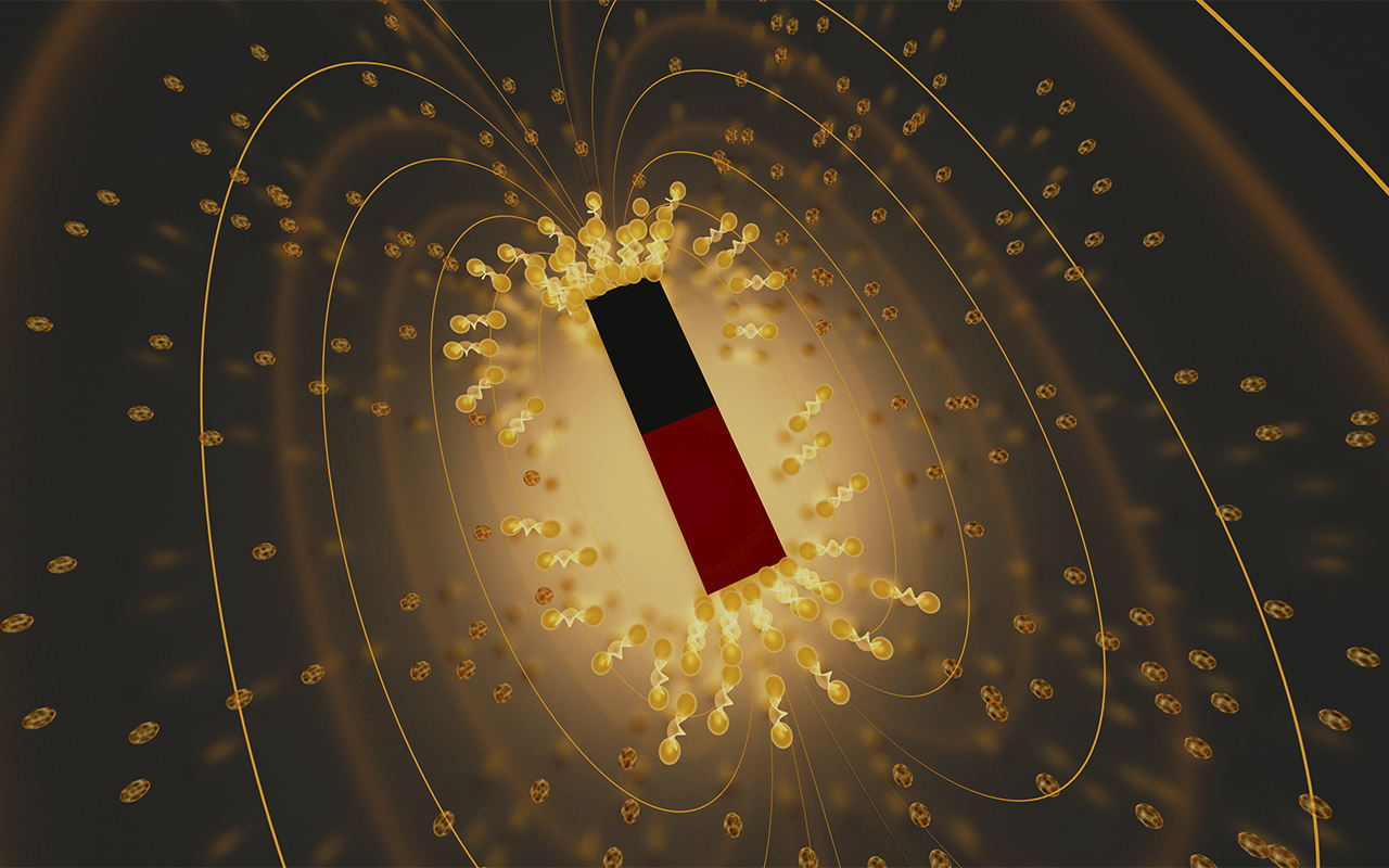 A team of researchers has observed a rare phenomenon called re-entrant superconductivity in the material uranium ditelluride. Nicknamed “Lazarus superconductivity,” the phenomenon occurs when a superconducting state arises, breaks down, then re-emerges in a material due to a change in a specific parameter—in this case, the application of a very strong magnetic field. The discovery furthers the case for uranium ditelluride as a promising material for use in quantum computers. Image credit: Emily Edwards/JQI 