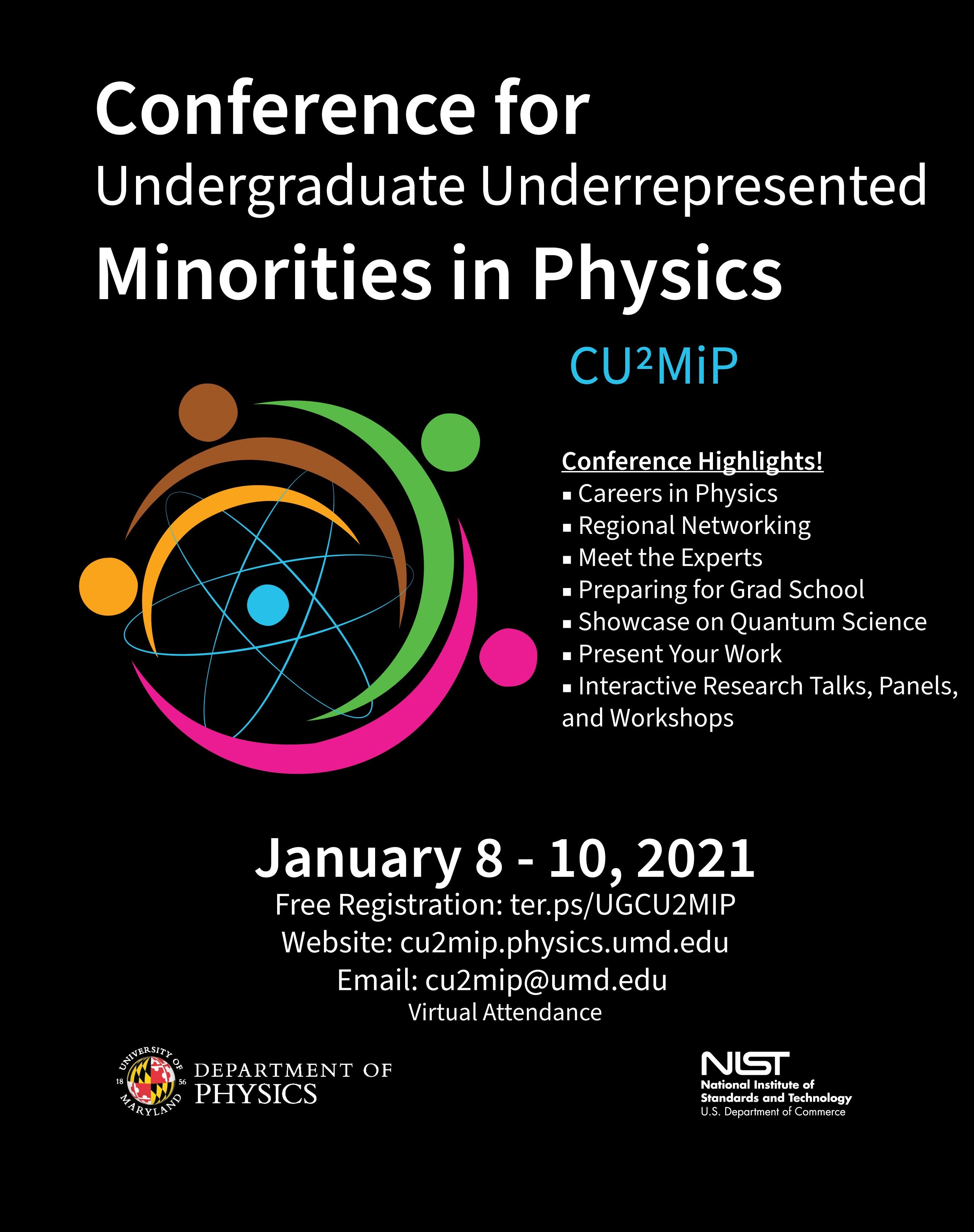 Conference for Undergraduate Underrepresented Minorities in Physics 2021
