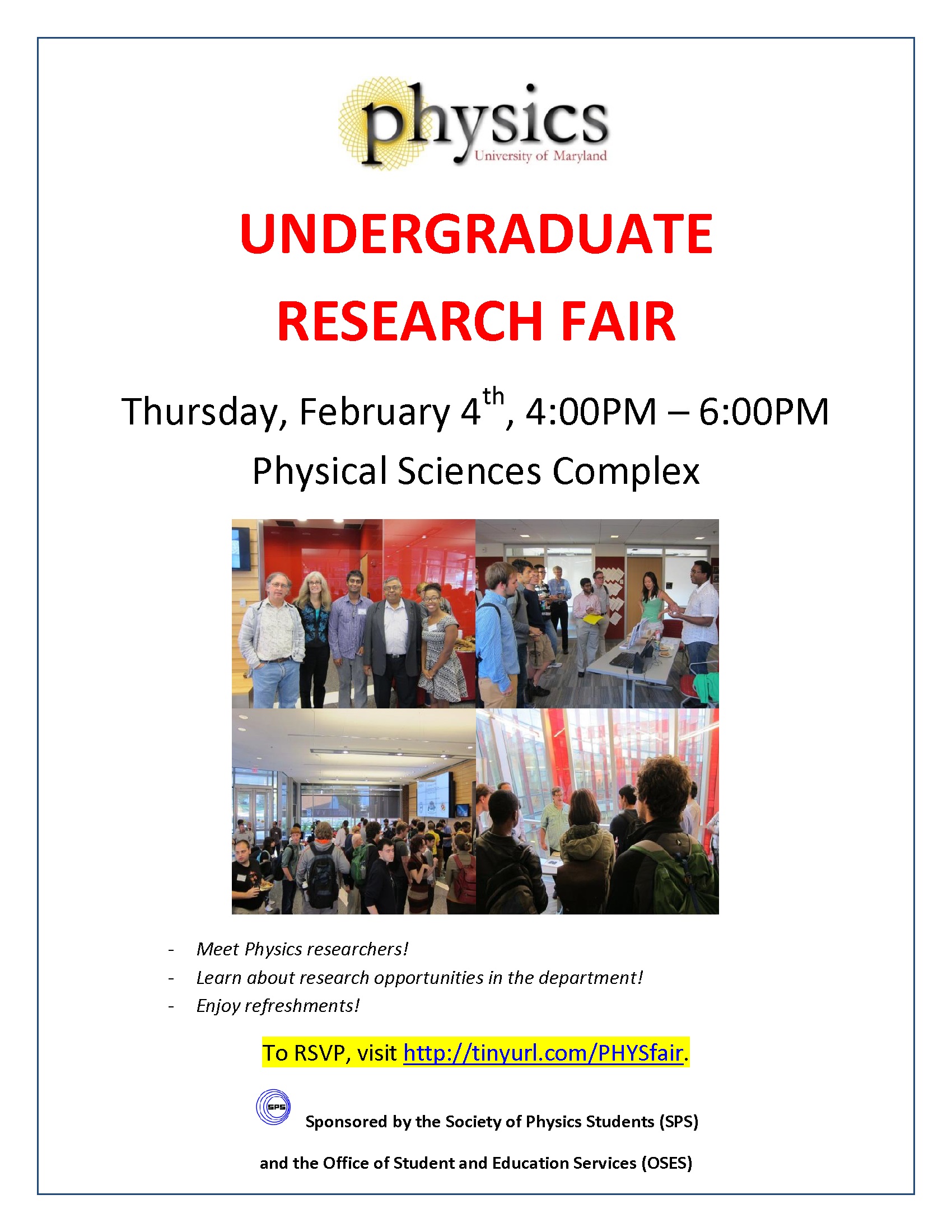 Undergraduate Research Fair Flyer